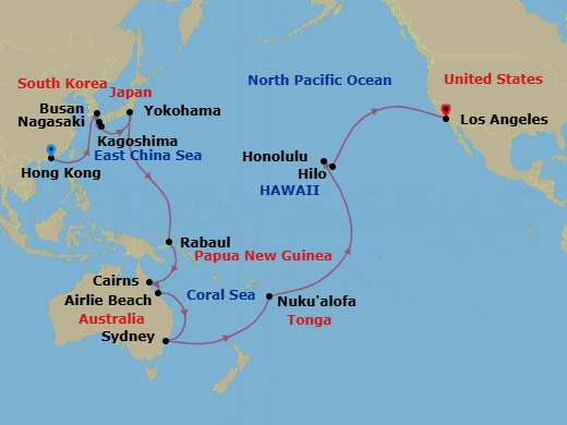 Cruise Map