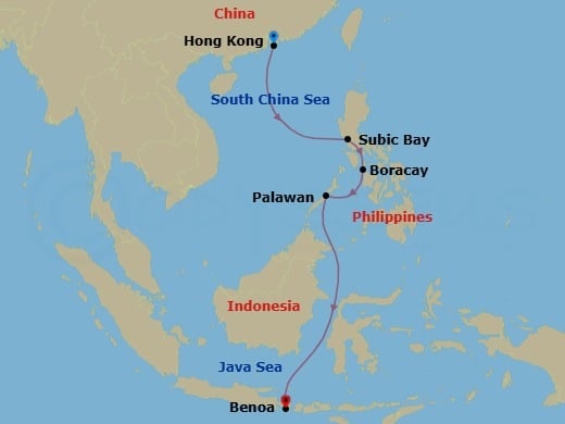 Cruise Map