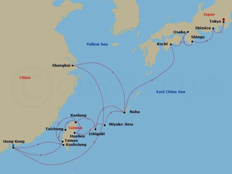 Cruise Map