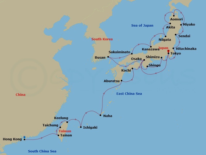 Cruise Map