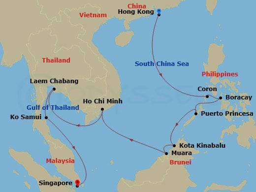 Cruise Map