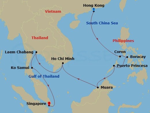 Cruise Map