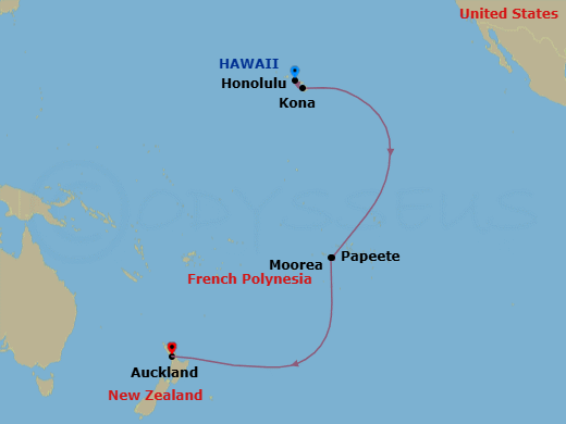 Cruise Map