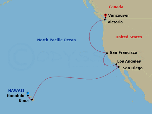 Cruise Map
