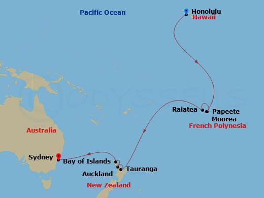 Cruise Map