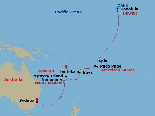 Cruise Map