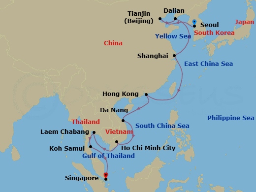 Cruise Map