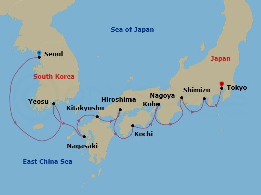 Cruise Map