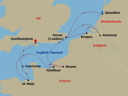 Cruise Map