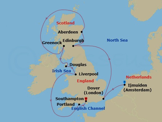 Cruise Map