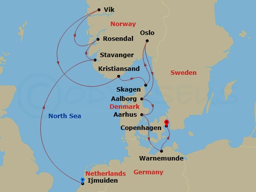 Cruise Map