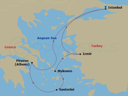 Cruise Map