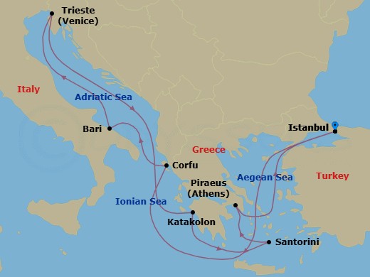 Cruise Map