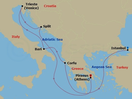 Cruise Map