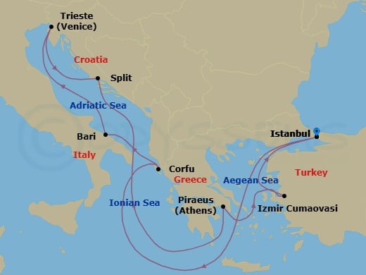Cruise Map
