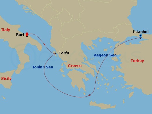 Cruise Map