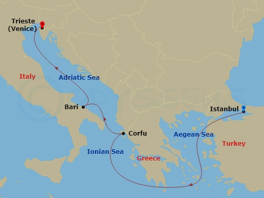 Cruise Map