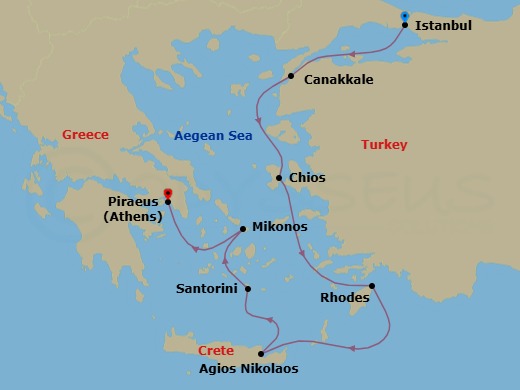 Cruise Map