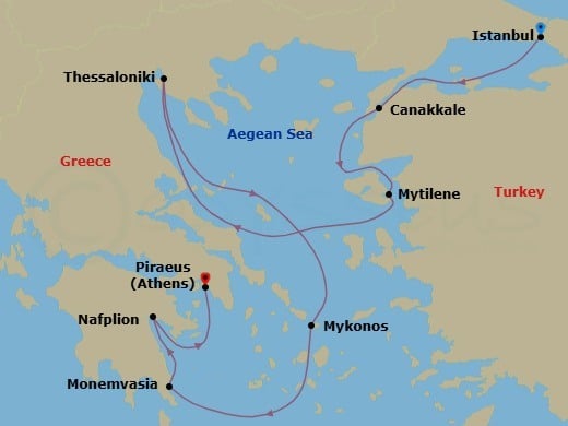 Cruise Map