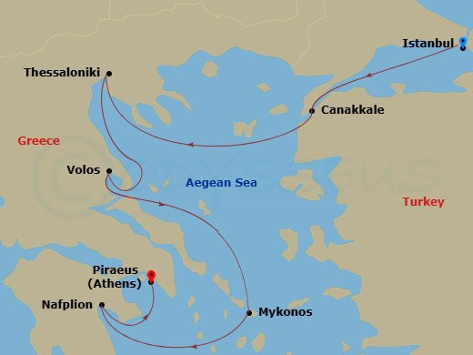 Cruise Map