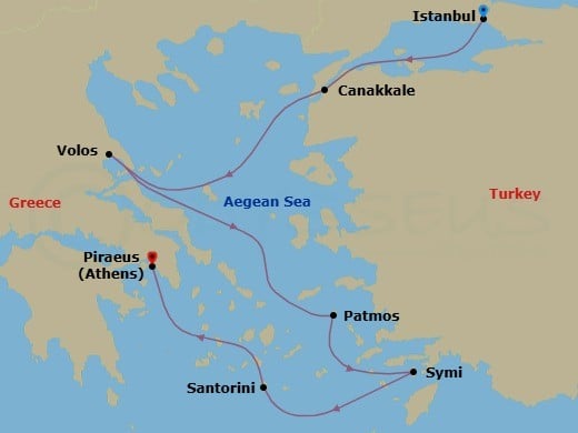 Cruise Map