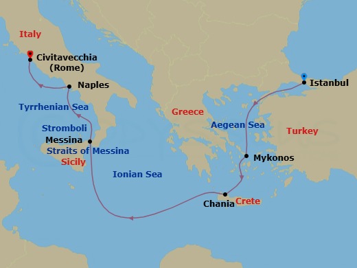 Cruise Map