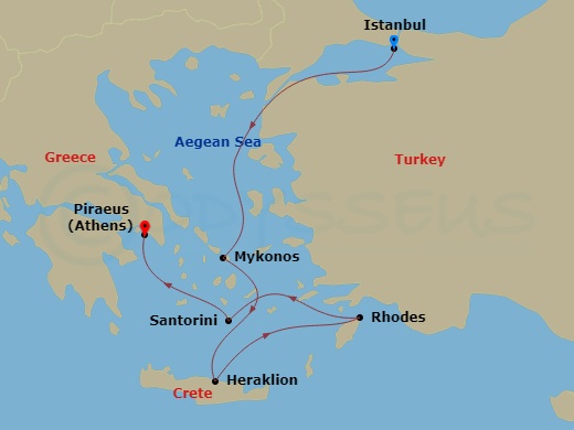 Cruise Map