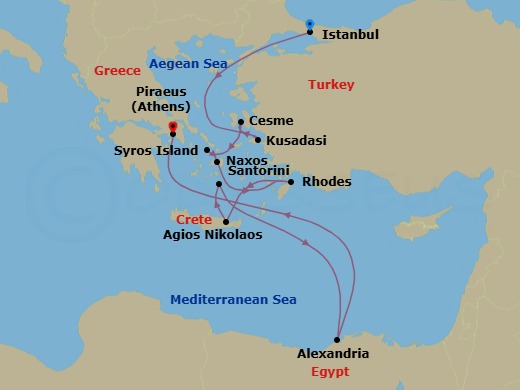 Cruise Map