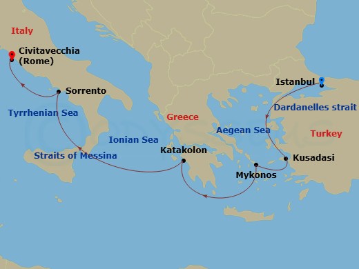 Cruise Map