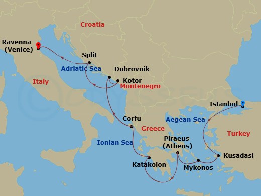 Cruise Map