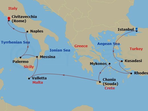 Cruise Map
