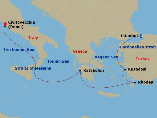 Cruise Map