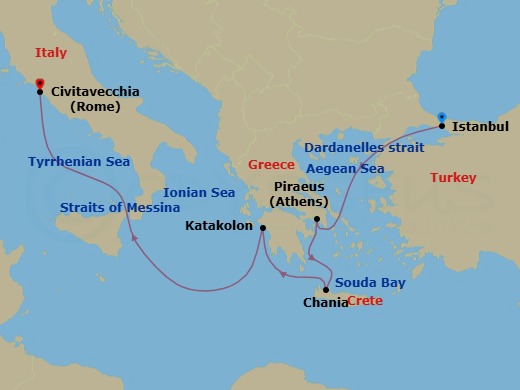 Cruise Map