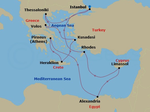 Cruise Map