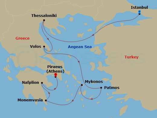 Cruise Map