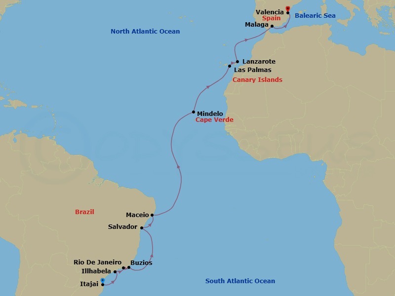 Cruise Map