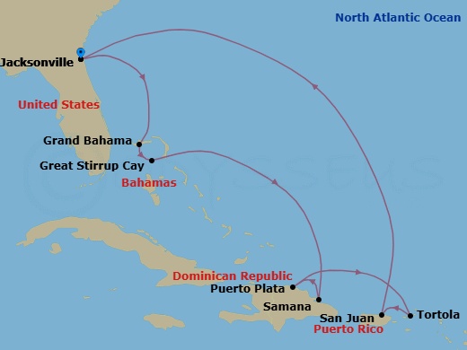 Cruise Map