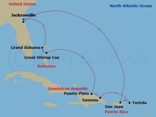 Cruise Map