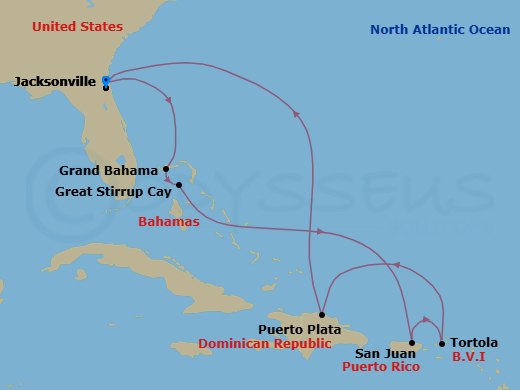 Cruise Map