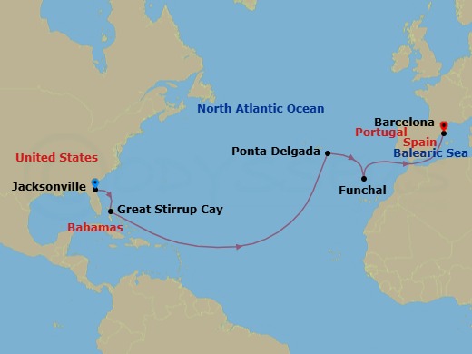 Cruise Map