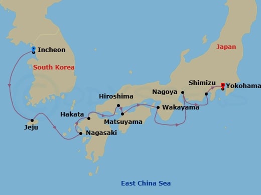 Cruise Map