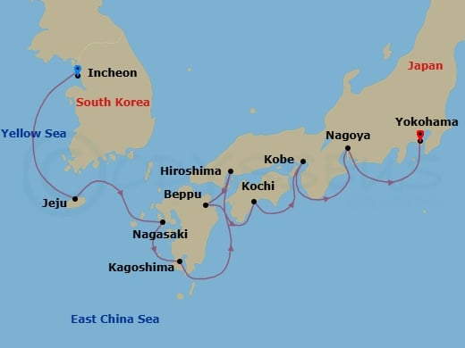Cruise Map
