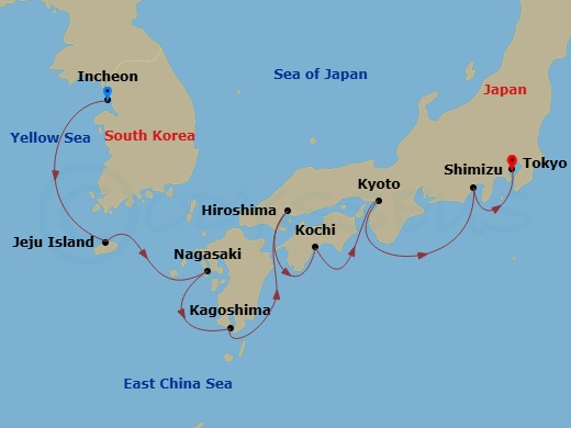 Cruise Map
