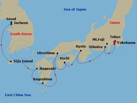 Cruise Map