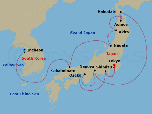 Cruise Map