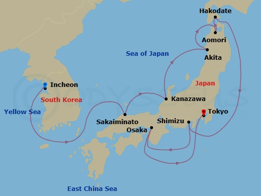 Cruise Map