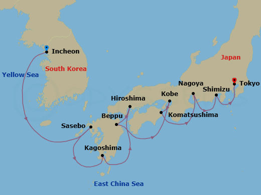Cruise Map