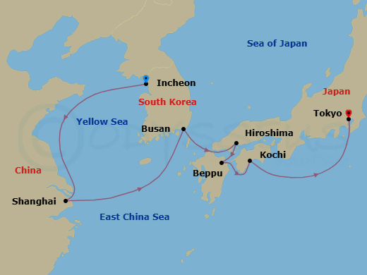 Cruise Map