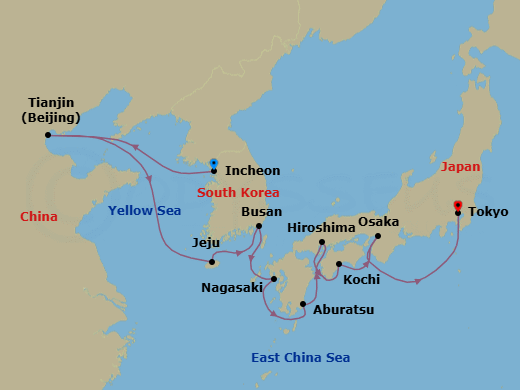 Cruise Map