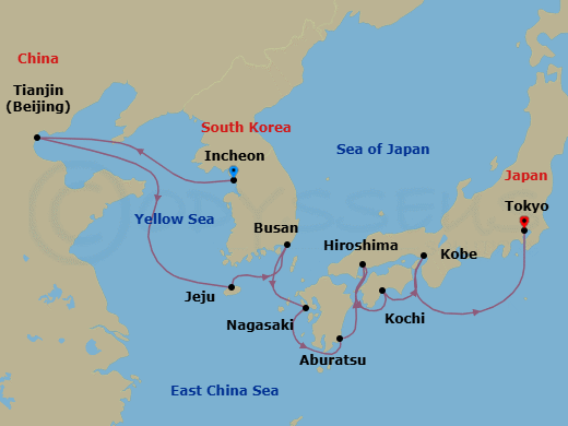 Cruise Map